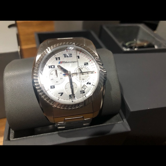 BMW MMotorsport silver Stainless steel men's watch - Picture 9 of 11